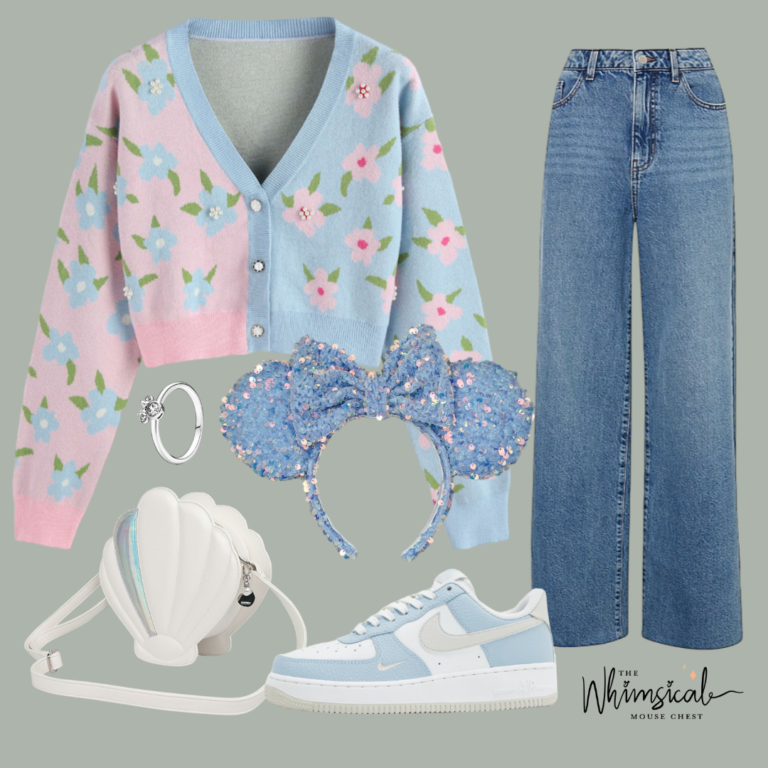 Disney Princess Pink and Blue Outfit