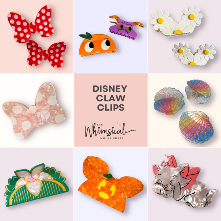 Disney Hair Accessories – Claw Clips